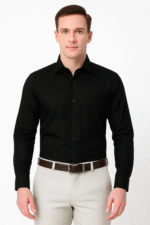 Formal black shirt